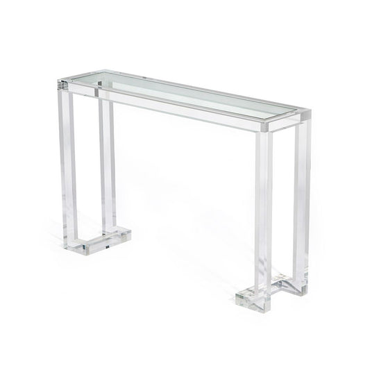 Ava Glass Console Table