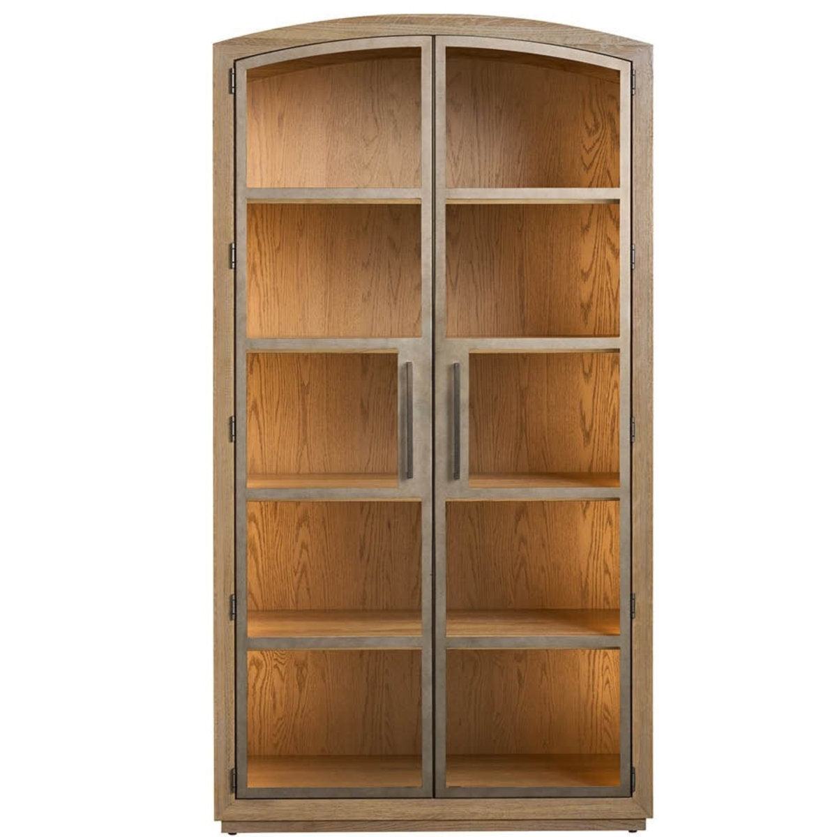 Avaline Scribe Lighted China Cabinet