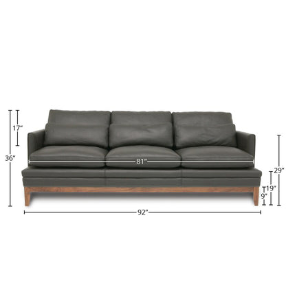 Aventador Leather Sofa