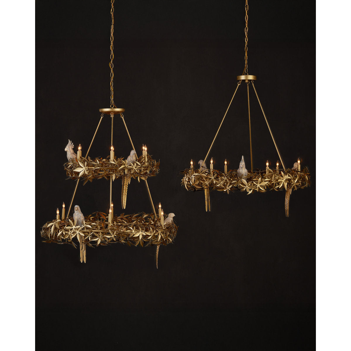 Aviary 12 - Light Chandelier