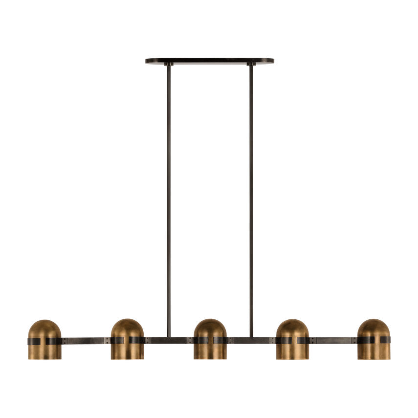 Avroko Octavia 5-light extra large linear chandelier