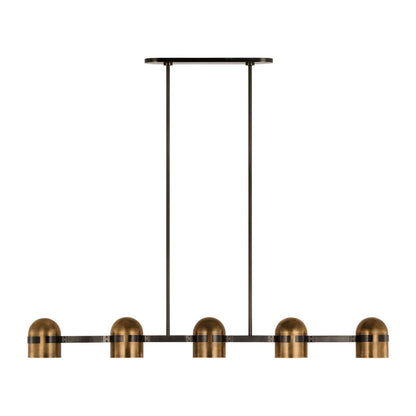 Avroko Octavia 5-light extra large linear chandelier