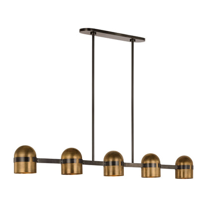 Avroko Octavia 5-light extra large linear chandelier