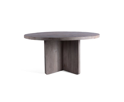 Axel Round Solid Wood Dining Table