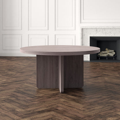Axel Round Solid Wood Dining Table