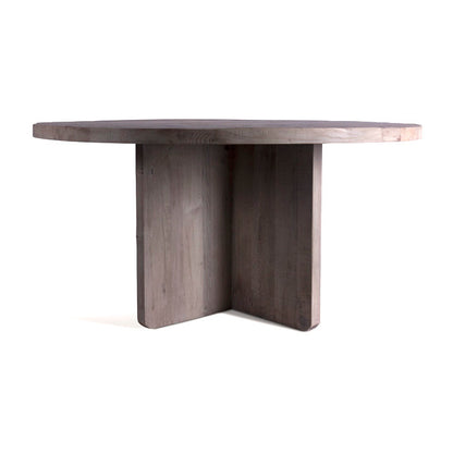 Axel Round Solid Wood Dining Table