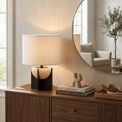 Axis Alabaster Table Lamp