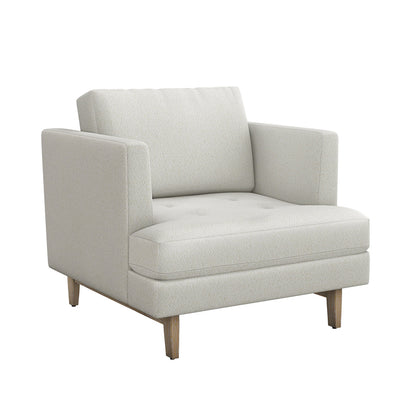 Ayler Tufted Club Chair Chair with Ottoman
