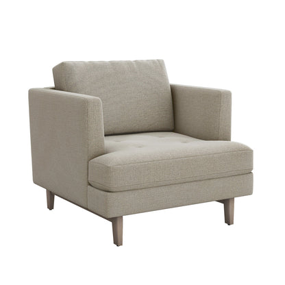 Ayler Tufted Club Chair Chair with Ottoman