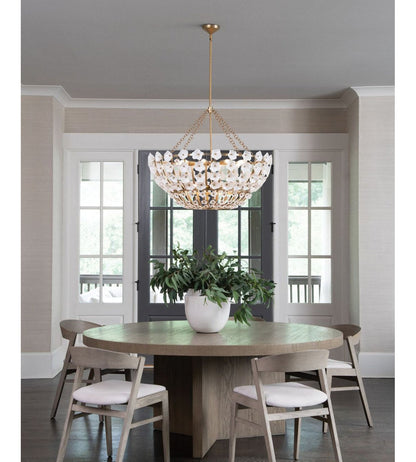 Azalea 12 - Light Steel Chandelier