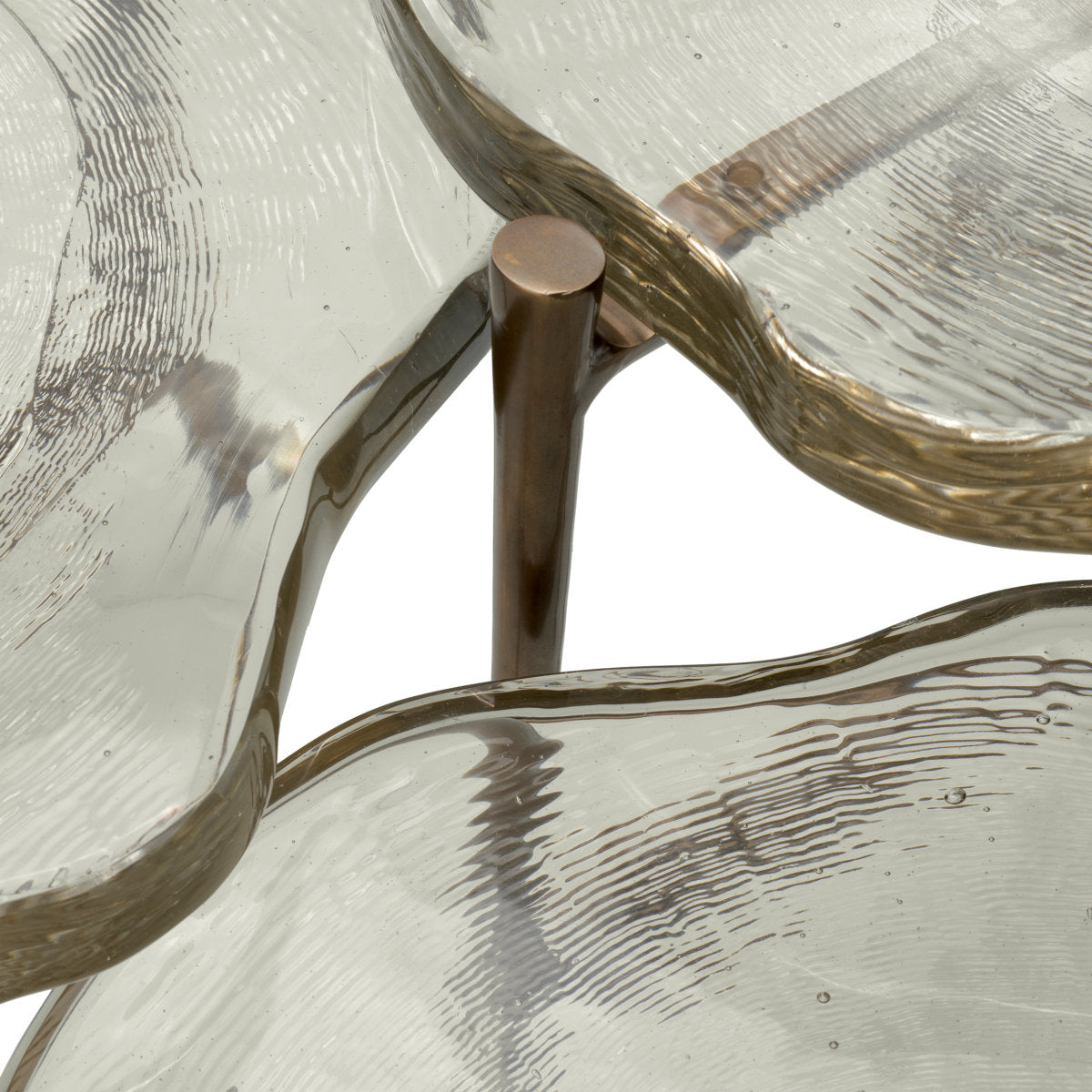 Baldovini Glass Nesting Coffee Table