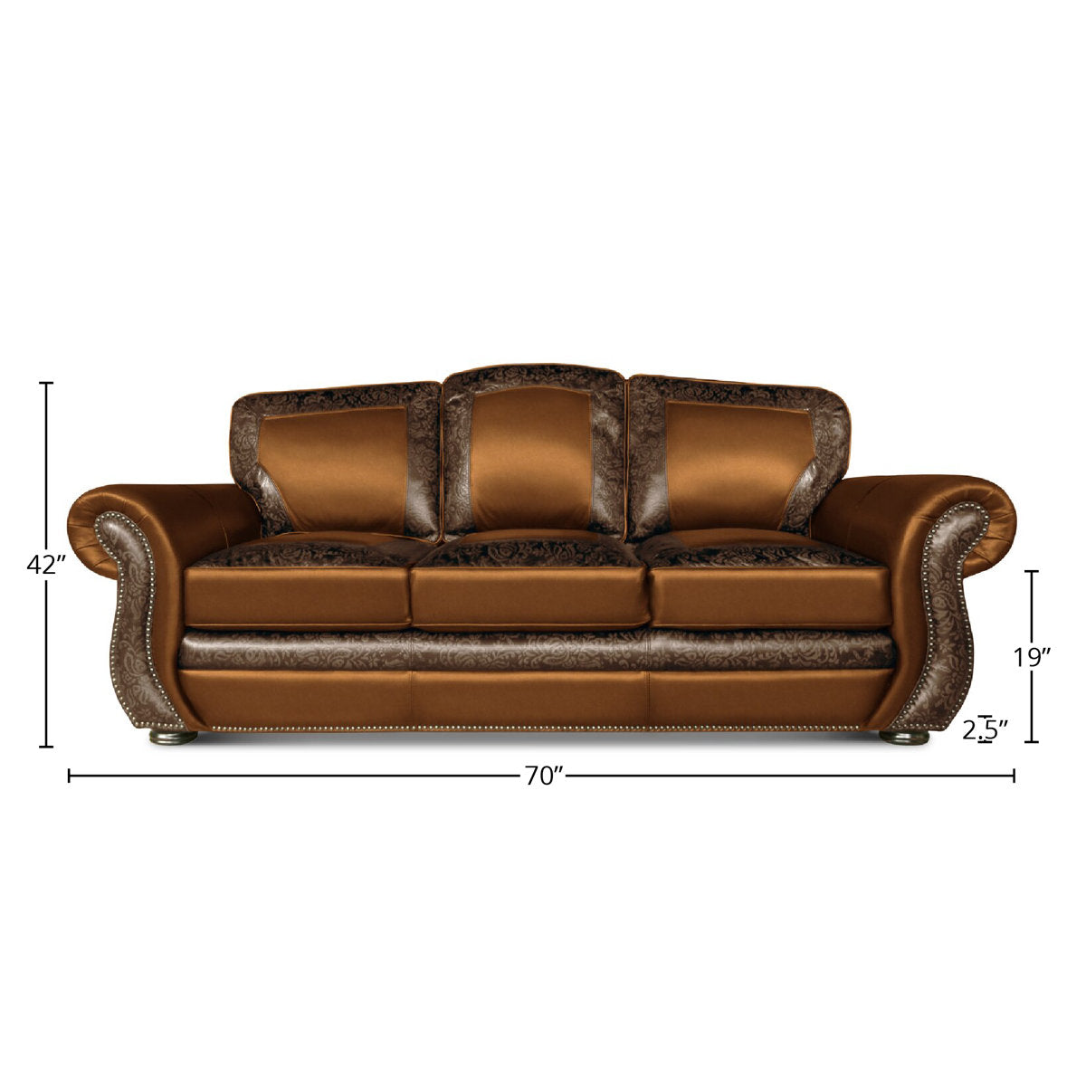 Balentine Leather Loveseat