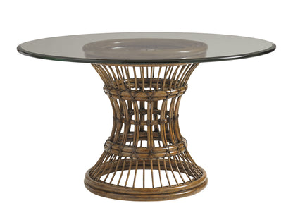 Bali Hai Latitude Dining Table with Glass Top