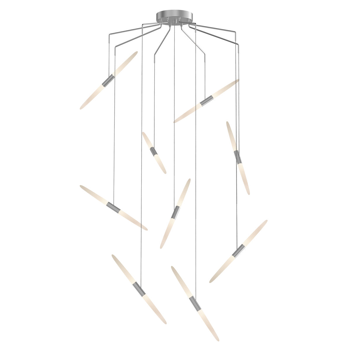Ballet 9 - Light LED Chandelier