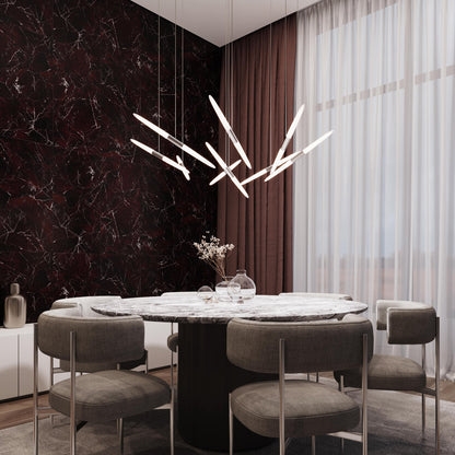 Ballet 9 - Light LED Chandelier