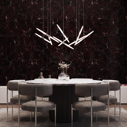 Ballet 9 - Light LED Chandelier