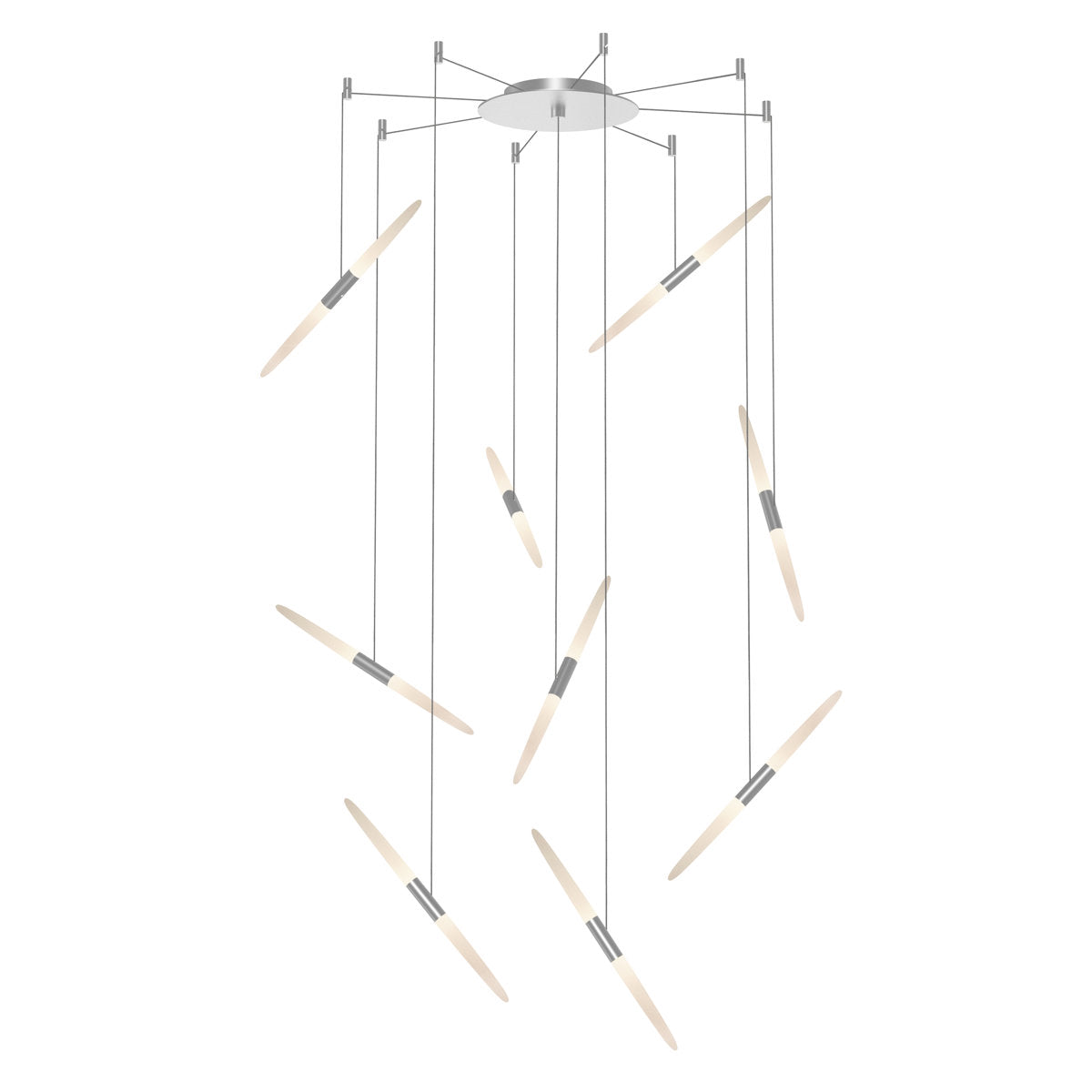 Ballet 9 - Light LED Chandelier