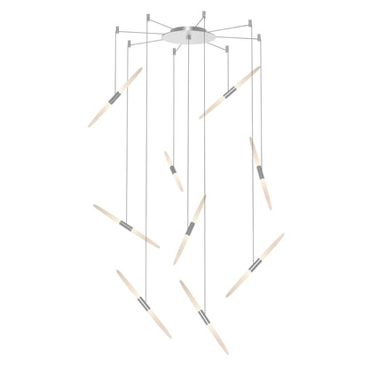 Ballet 9 - Light LED Chandelier