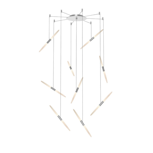 Ballet 9 - Light LED Chandelier