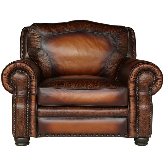 Balmoral Leather Chair And A Half
