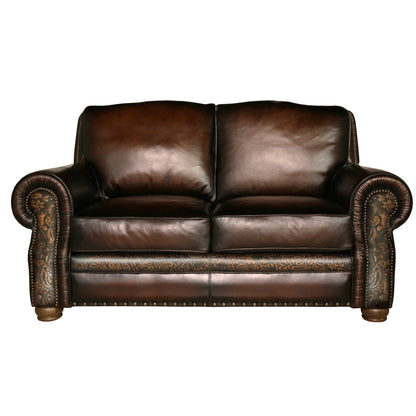 Balmoral Leather Loveseat