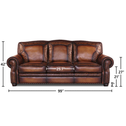 Balmoral Leather Sofa