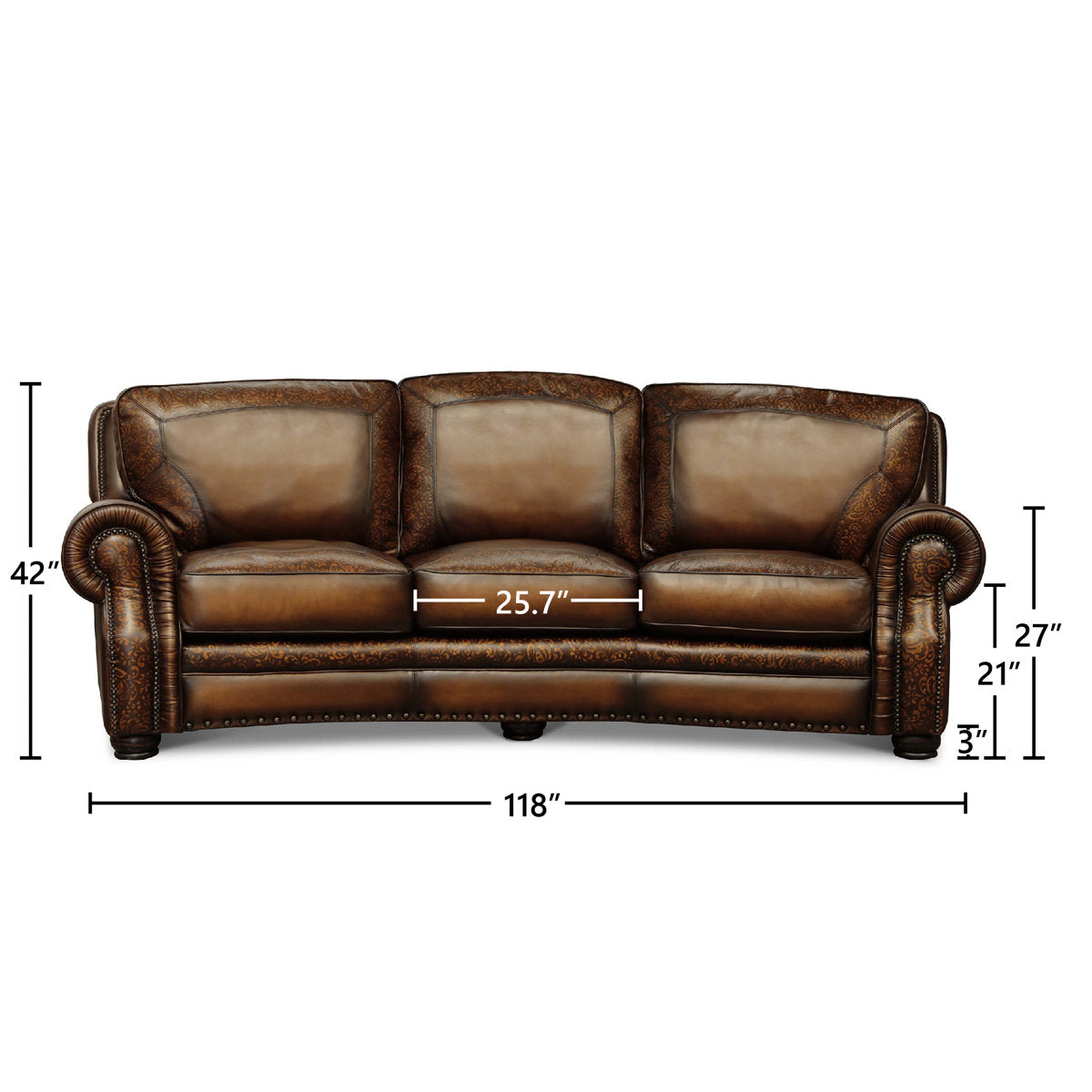 Balmoral Leather Sofa
