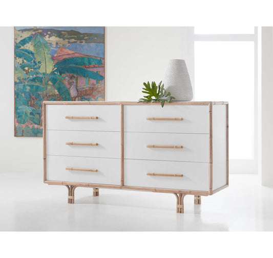 Bamboo 6 - Drawer Dresser