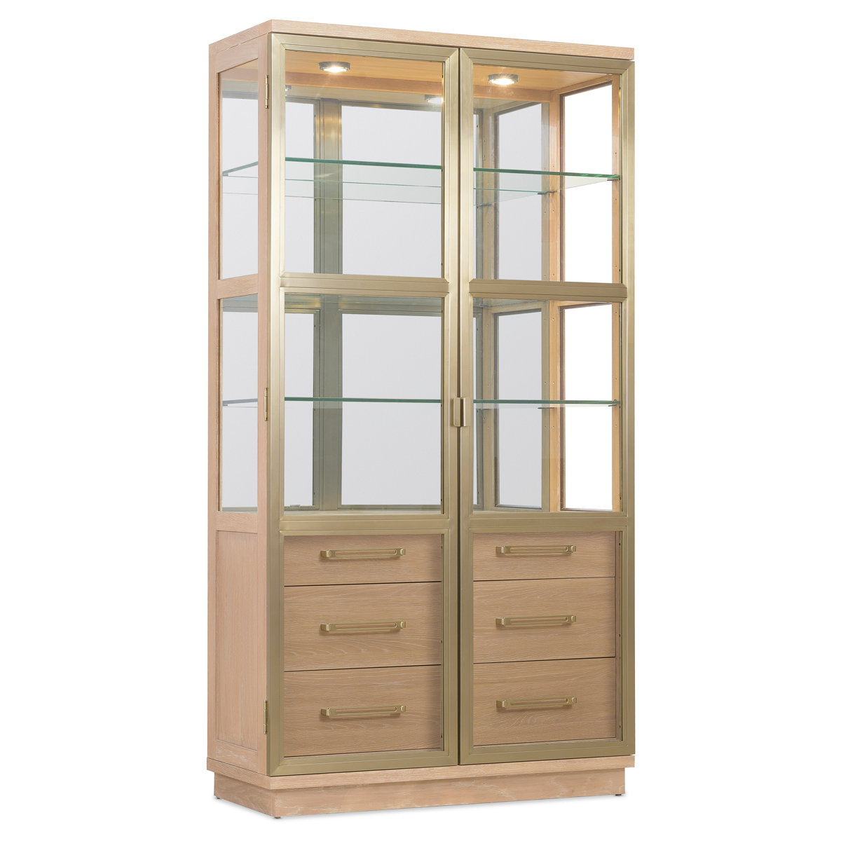 Banyon Bay Lighted China Cabinet