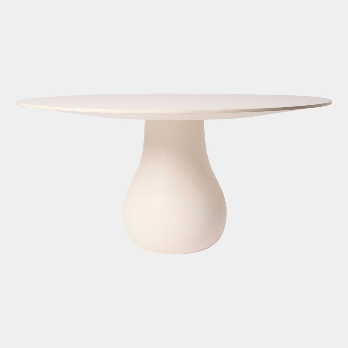 Baobab Round Mahogany Wood Dining Table