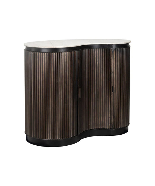 Bar Table 47'' W Marble Console Table