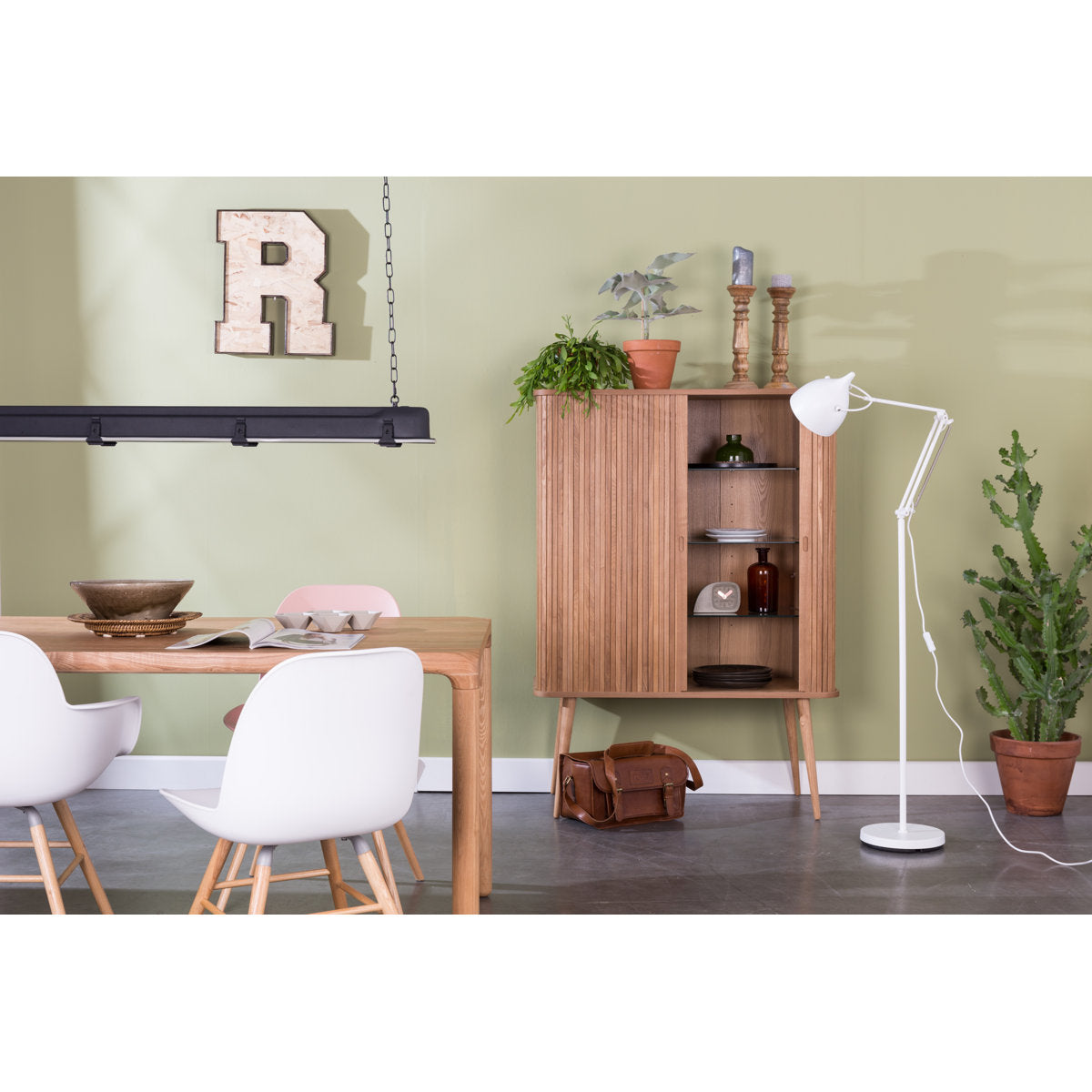 Barbier Solid Wood Accent Cabinet