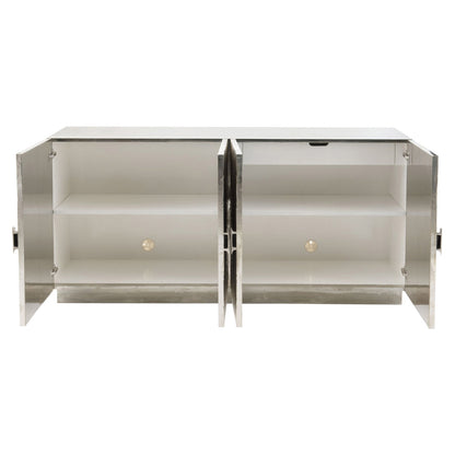 Barcelona 72" Wide 1 Drawer Teak Wood Sideboard