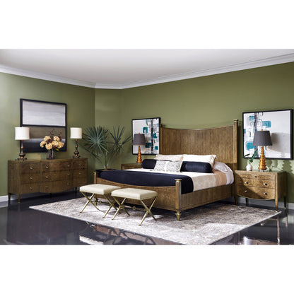 Barcelona Solid Wood Bed