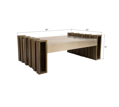 Barcode Sled Coffee Table