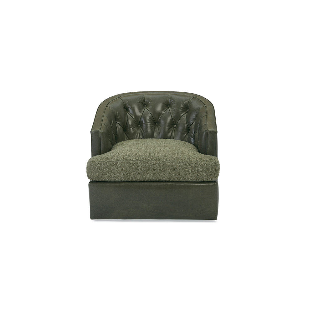 Bardot Swivel Barrel Chair