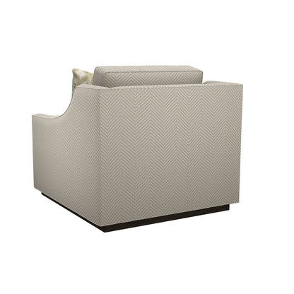 Barlett Armchair Chair with Ottoman