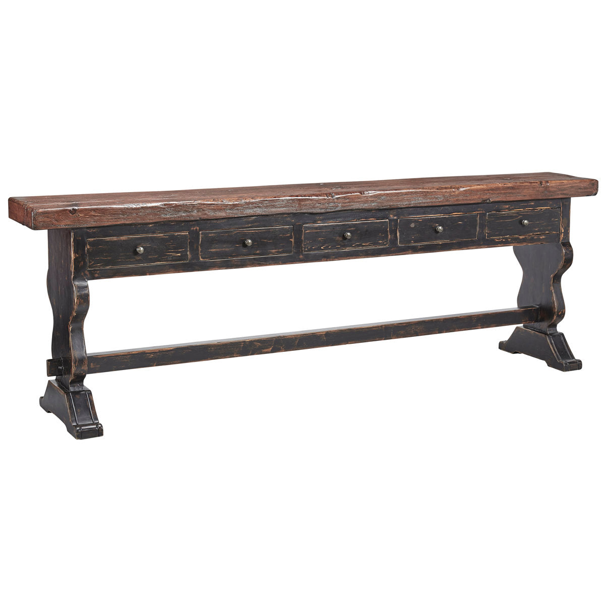 Barrett 106.5'' W Solid Wood Console Table
