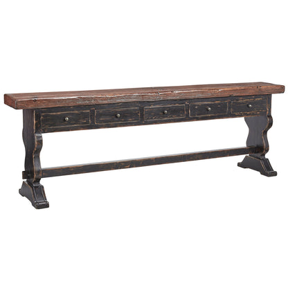 Barrett 106.5'' W Solid Wood Console Table