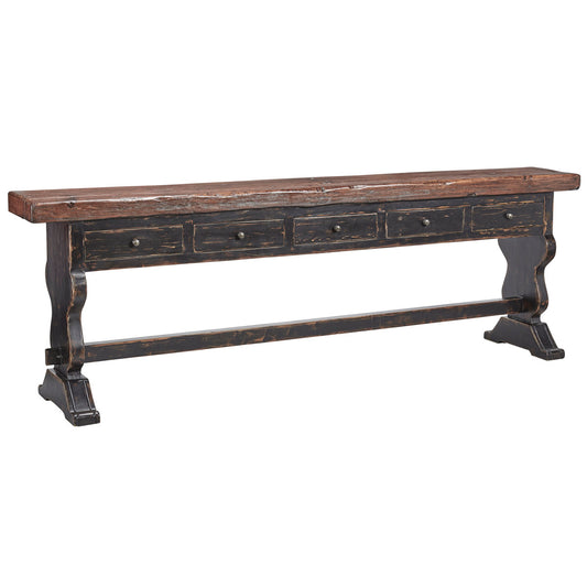 Barrett 106.5'' W Solid Wood Console Table