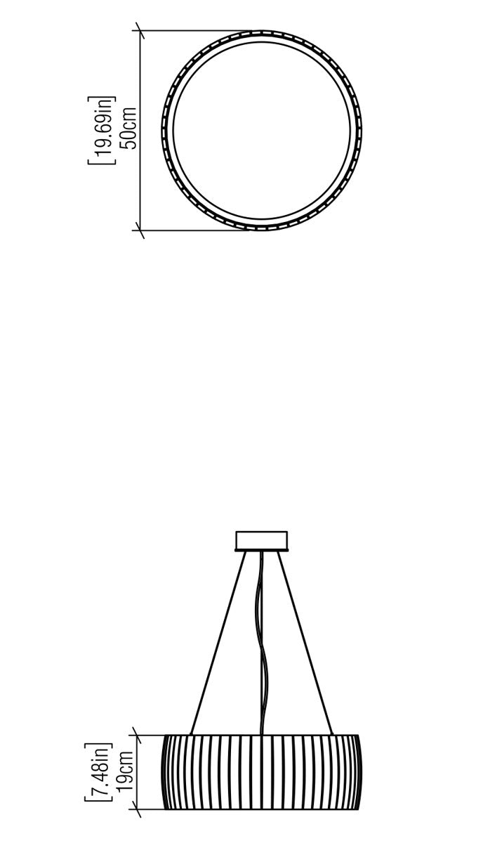 Barril Chandelier