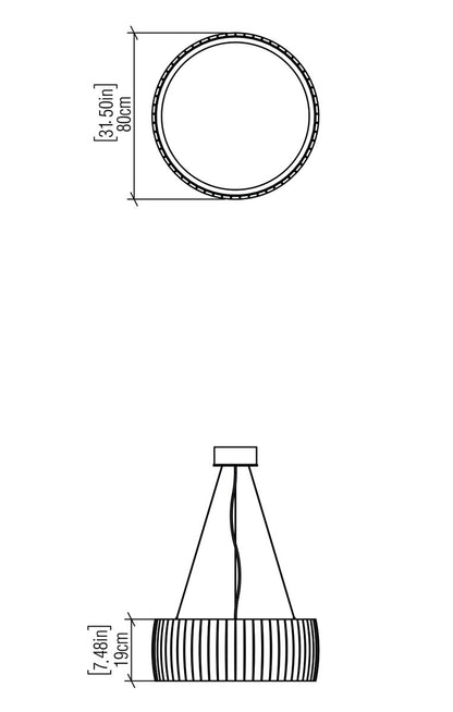 Barril Chandelier