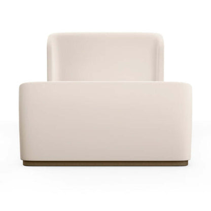 Barrow Upholstered Wingback Bed