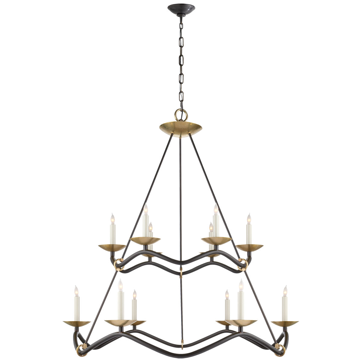Barry Goralnick Choros Two-Tier Chandelier