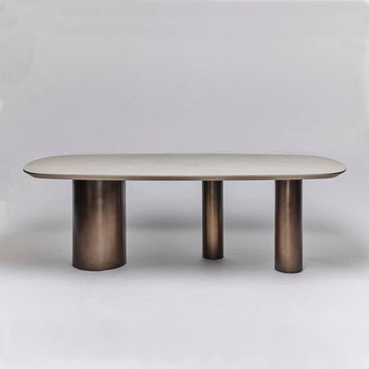 Becket Oval Solid Oak Dining Table