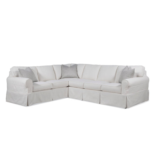 Bedford 2 - Piece Slipcovered Sectional