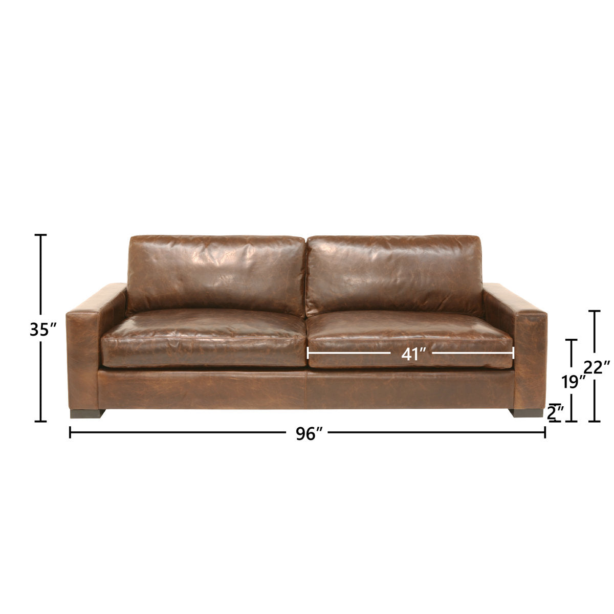 Bel Air Leather Sofa