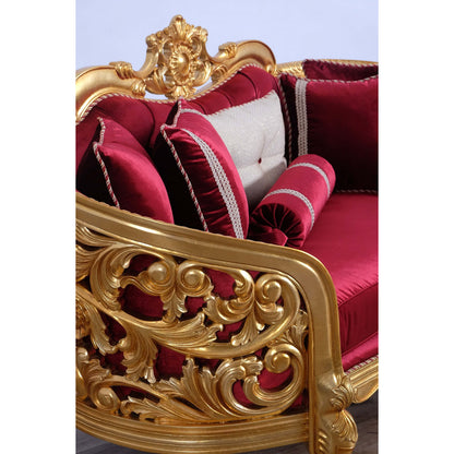 Bellagio II Velvet Loveseat