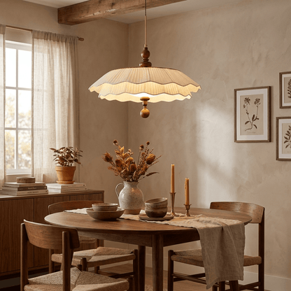 Belle Epoque Pleated Pendant Light
