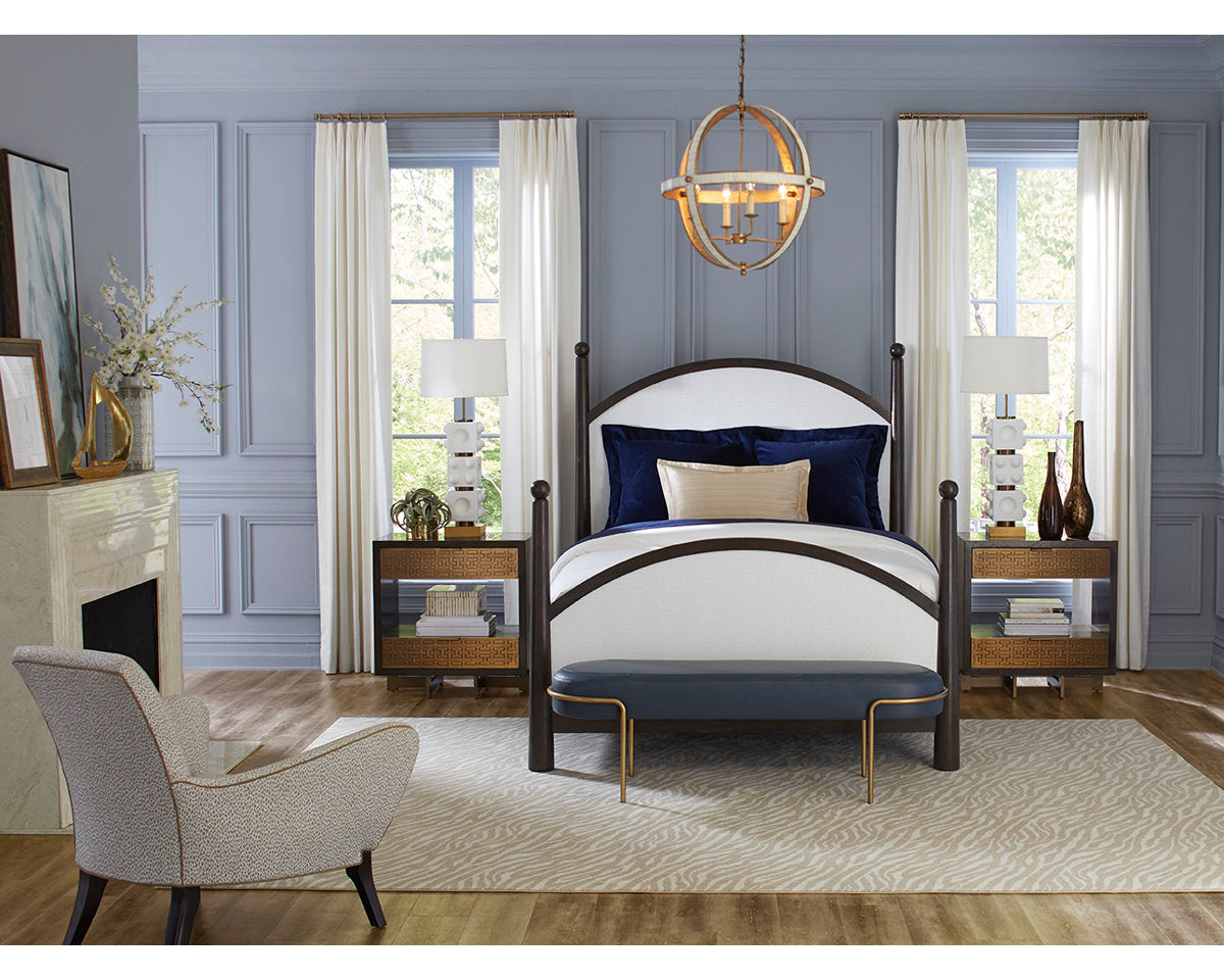 Benedict 2 - Drawer Solid Wood Nightstand